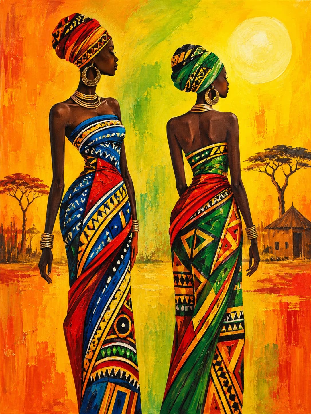 Artwork from Afro Essence Village